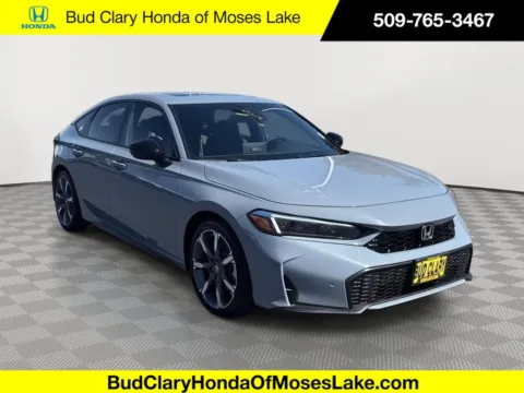 Gray 2026 Honda Civic Hatchback Hybrid Sport Touring for sale in Moses Lake, WA