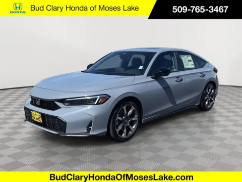 Gray 2026 Honda Civic Hatchback Hybrid Sport Touring for sale in Moses Lake, WA