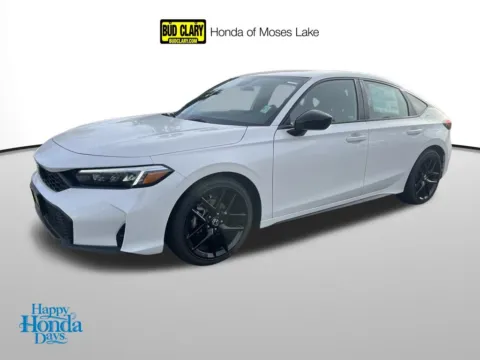 White 2025 Honda Civic Sport for sale in Moses Lake, WA