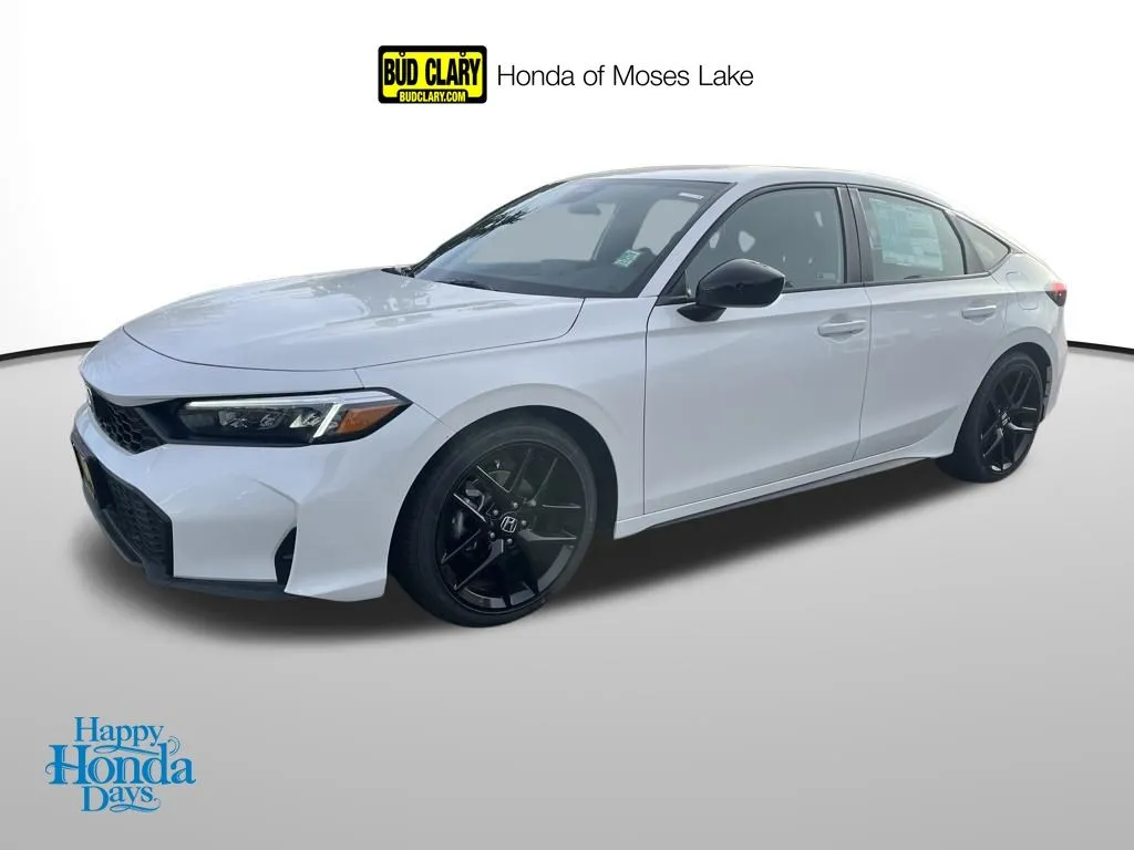 White 2025 Honda Civic Sport for sale in Moses Lake, WA