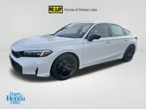 White 2025 Honda Civic Sport for sale in Moses Lake, WA