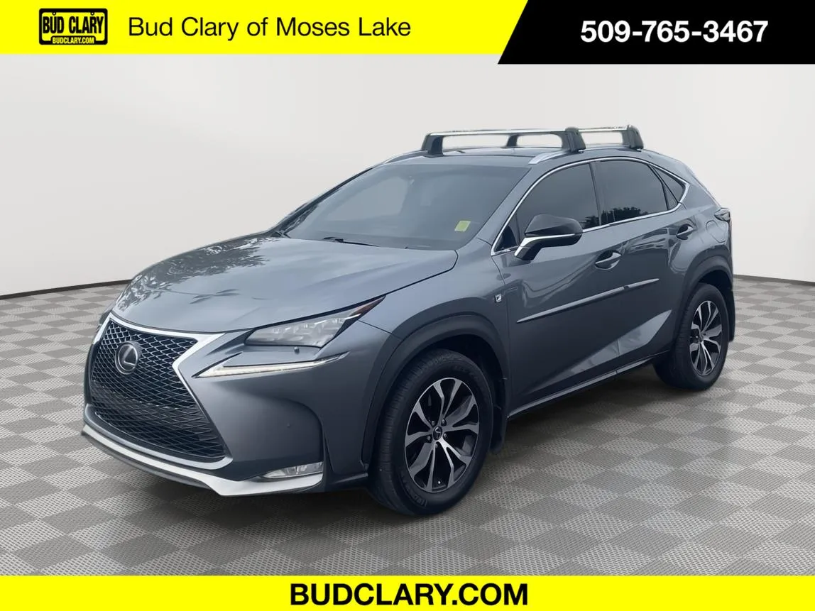 Gray 2016 Lexus NX 200t F Sport for sale in Moses Lake, WA