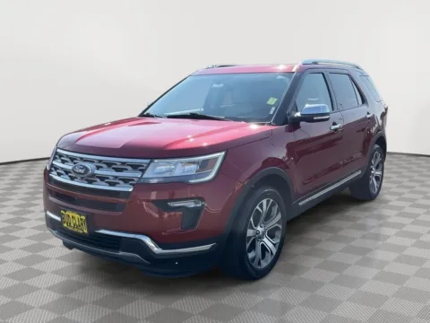 Red 2019 Ford Explorer Limited for sale in Moses Lake, WA