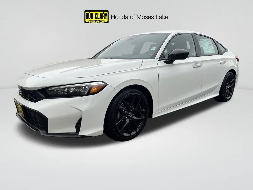 White 2026 Honda Civic Sport for sale in Moses Lake, WA