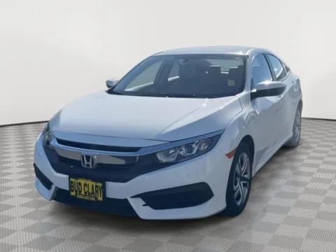 Black 2016 Honda Civic Sedan LX for sale in Moses Lake, WA