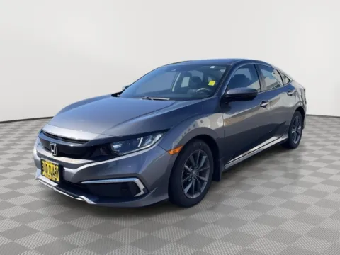 Gray 2021 HONDA CIVIC SEDAN EX CVT for sale in Moses Lake, WA