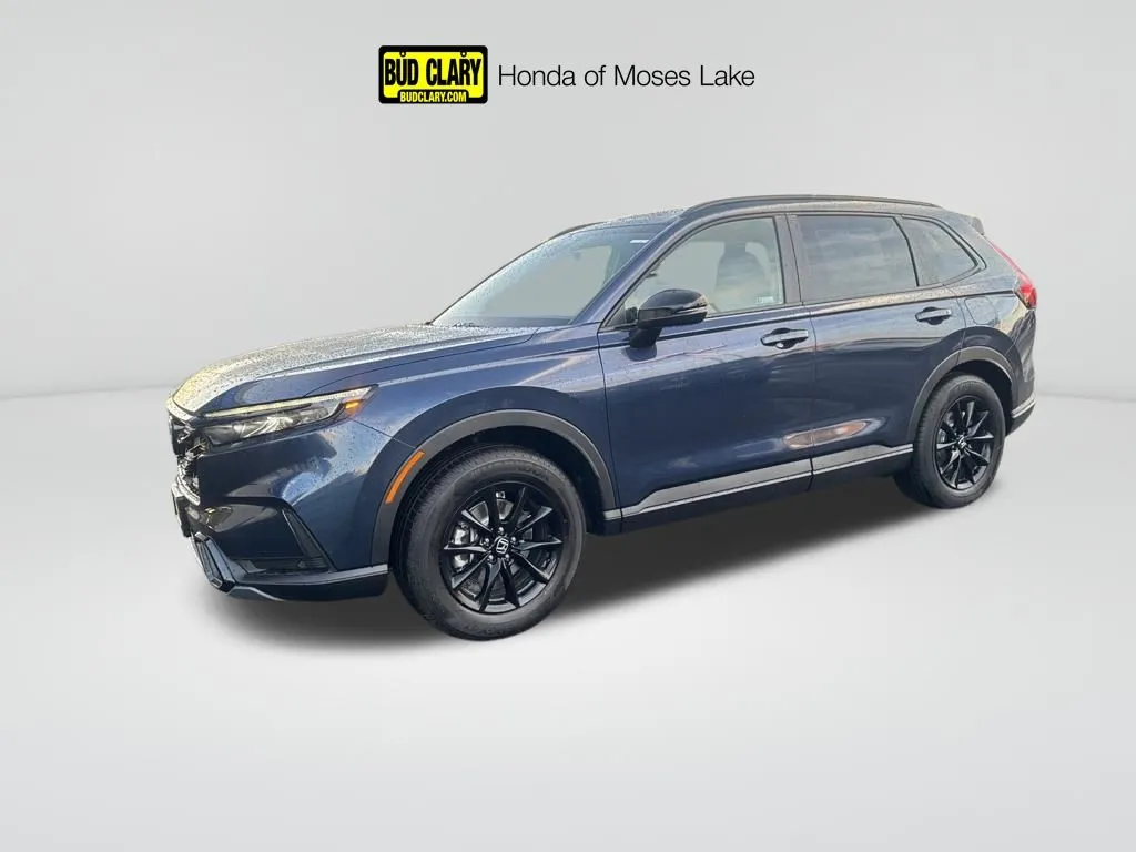 Blue 2026 Honda CR-V Hybrid Sport-L for sale in Moses Lake, WA