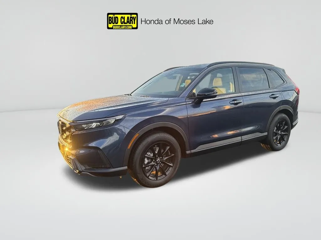 Blue 2026 Honda CR-V Hybrid Sport-L for sale in Moses Lake, WA