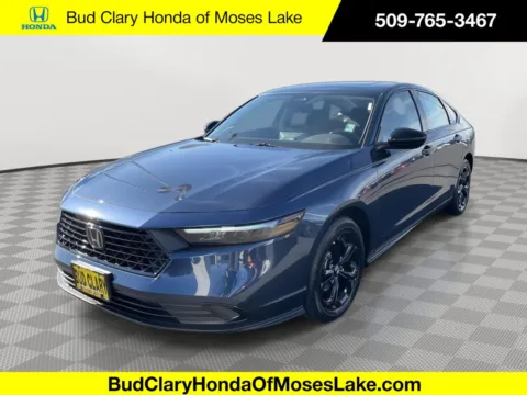 Blue 2025 Honda Accord Sedan SE for sale in Moses Lake, WA