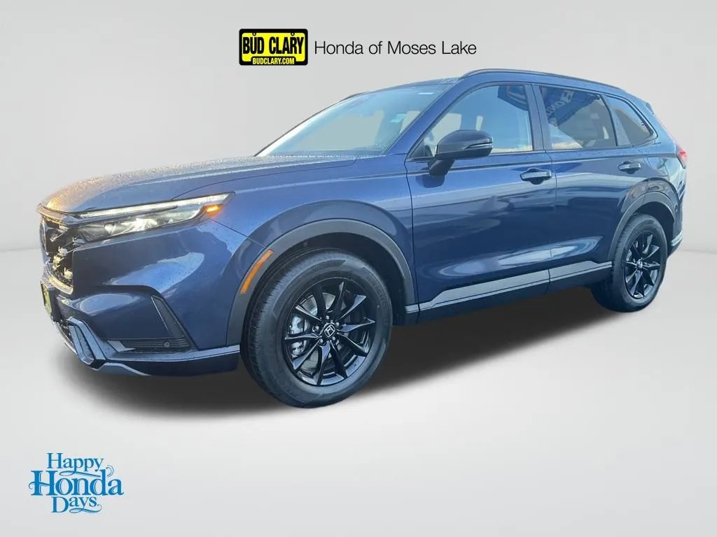 Blue 2026 Honda CR-V Hybrid Sport-L for sale in Moses Lake, WA