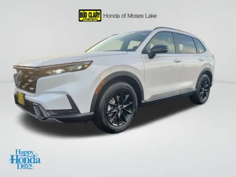 White 2026 Honda CR-V Hybrid Sport-L for sale in Moses Lake, WA