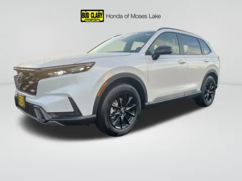 White 2026 Honda CR-V Hybrid Sport-L for sale in Moses Lake, WA