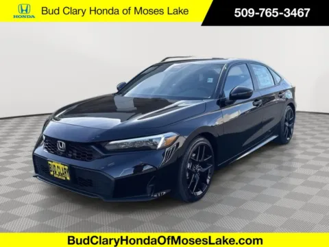 Black 2026 Honda Civic Sedan Sport for sale in Moses Lake, WA