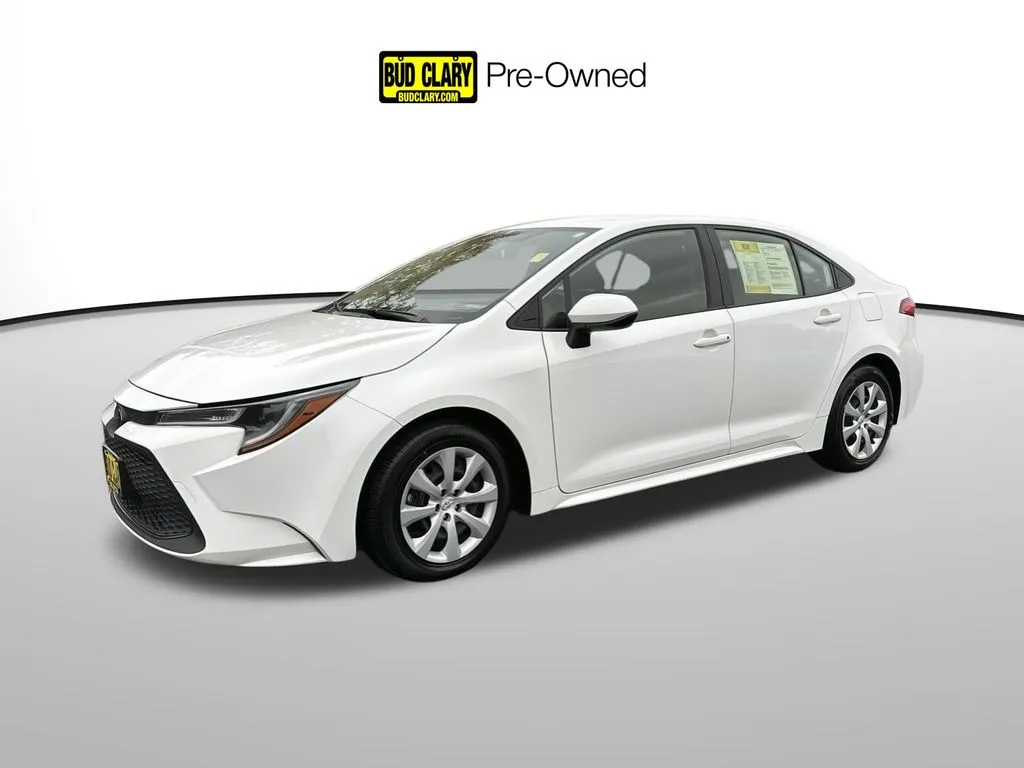 White 2022 Toyota Corolla LE for sale in Moses Lake, WA