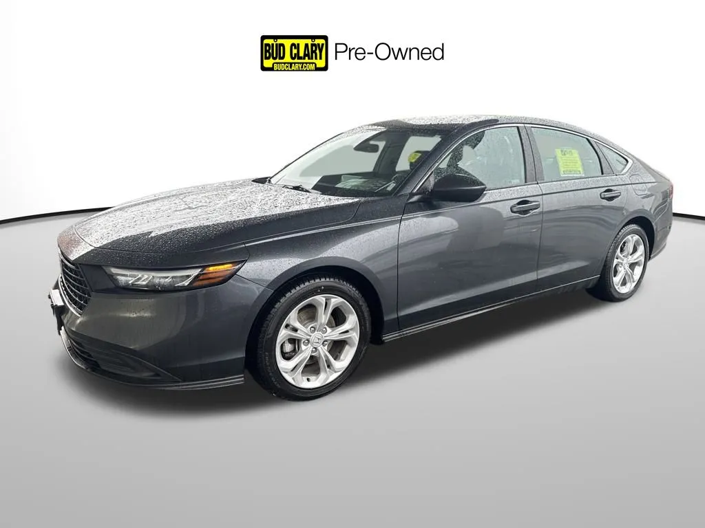 Black 2023 Honda Accord LX for sale in Moses Lake, WA