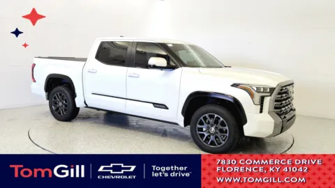 White 2024 Toyota Tundra Platinum for sale in Florence, KY