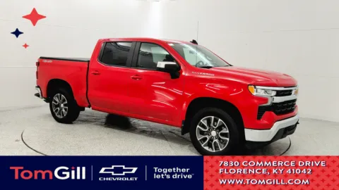 Red 2022 Chevrolet Silverado 1500 LT for sale in Florence, KY