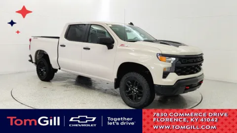 White 2026 Chevrolet Silverado 1500 Custom Trail Boss for sale in Florence, KY