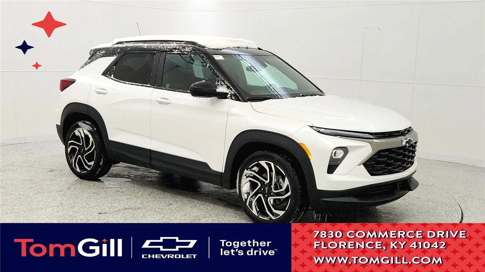 White 2026 Chevrolet Trailblazer RS for sale in Florence, KY