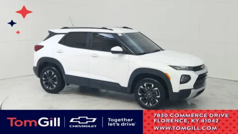 White 2021 Chevrolet Trailblazer LT for sale in Florence, KY