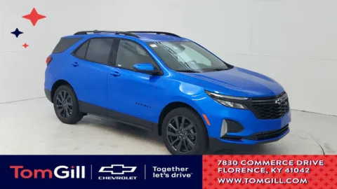 Blue 2024 Chevrolet Equinox RS for sale in Florence, KY