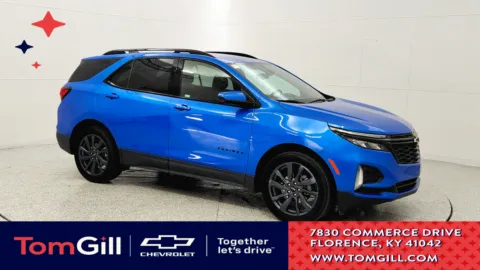 Blue 2024 Chevrolet Equinox RS for sale in Florence, KY