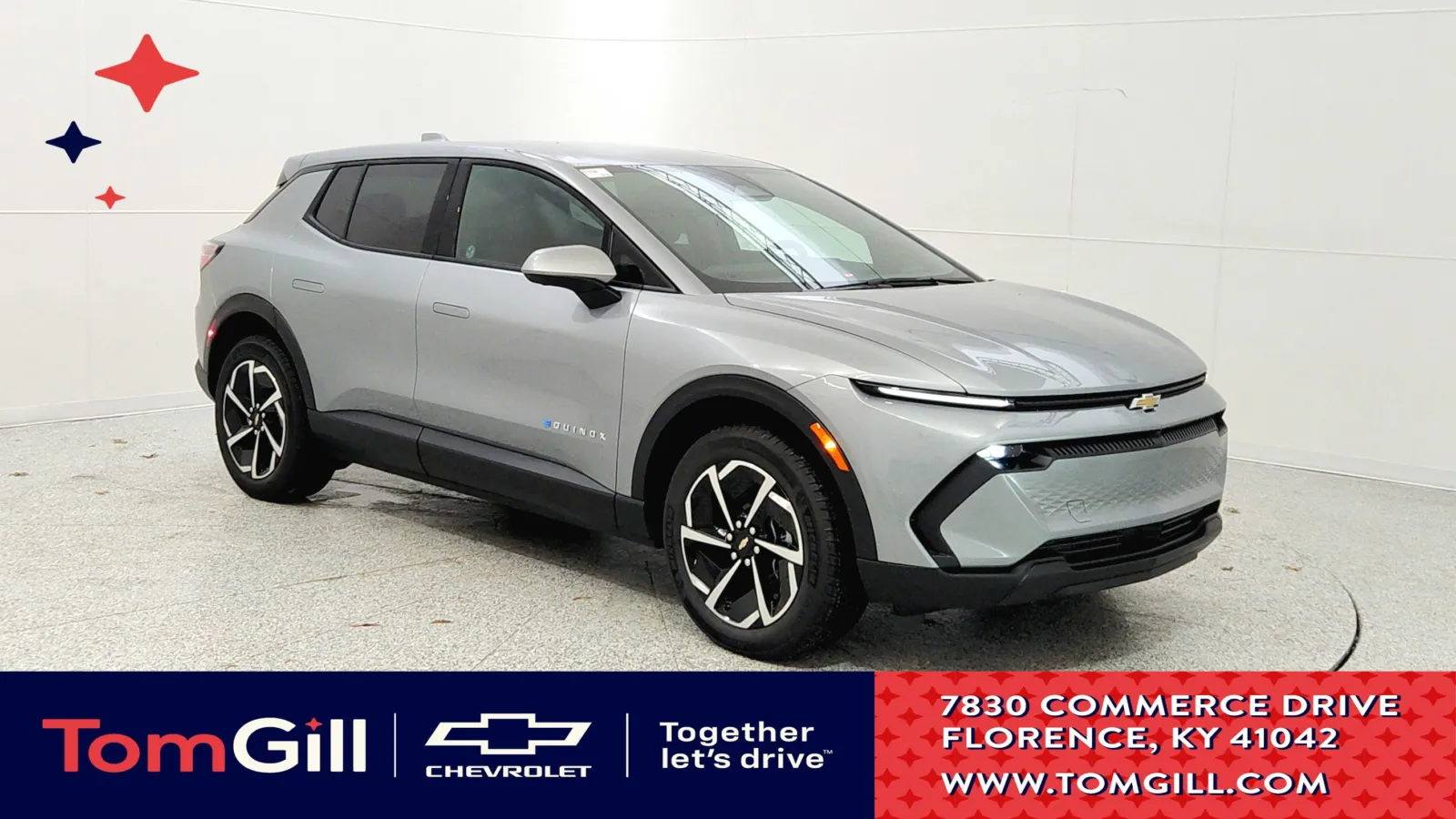 Gray 2026 Chevrolet Equinox EV LT1 with PCY for sale in Florence, KY