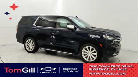 Blue 2021 Chevrolet Tahoe Premier for sale in Florence, KY