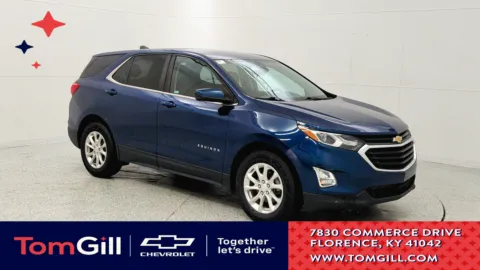 Blue 2021 Chevrolet Equinox LT for sale in Florence, KY