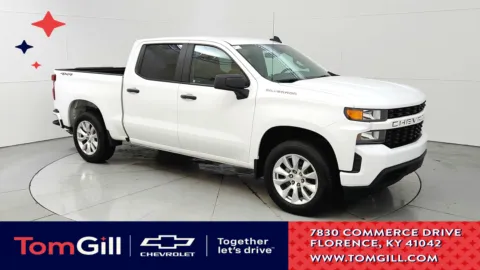 White 2020 Chevrolet Silverado 1500 Custom for sale in Florence, KY