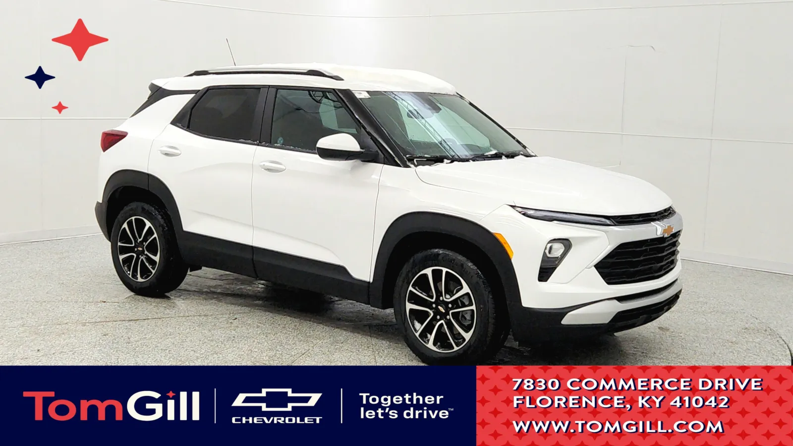 White 2026 Chevrolet Trailblazer LT for sale in Florence, KY