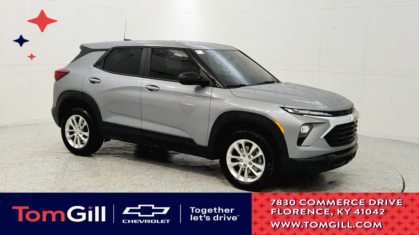 Gray 2024 Chevrolet Trailblazer LS for sale in Florence, KY