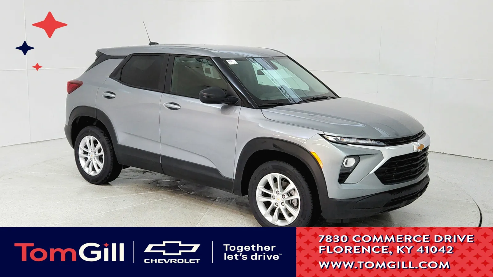 Gray 2024 Chevrolet Trailblazer LS for sale in Florence, KY