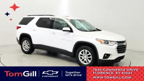 White 2020 Chevrolet Traverse LT Leather for sale in Florence, KY