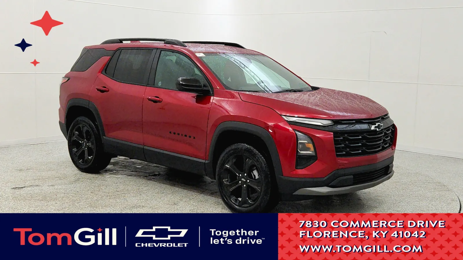 Red 2026 Chevrolet Equinox AWD LT for sale in Florence, KY