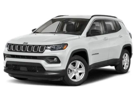 White 2022 Jeep Compass Latitude Lux for sale in Florence, KY