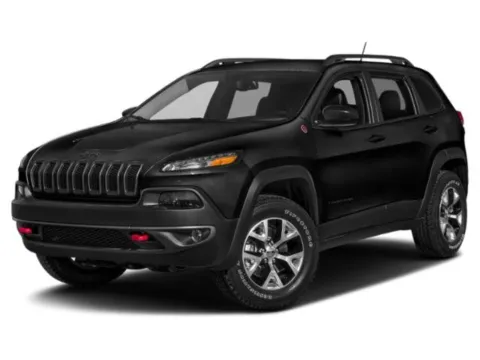 Black 2015 Jeep Cherokee Trailhawk for sale in Florence, KY