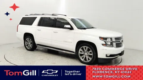 White 2015 Chevrolet Suburban LTZ for sale in Florence, KY