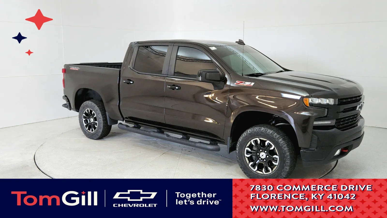 Brown 2019 Chevrolet Silverado 1500 LT Trail Boss for sale in Florence, KY