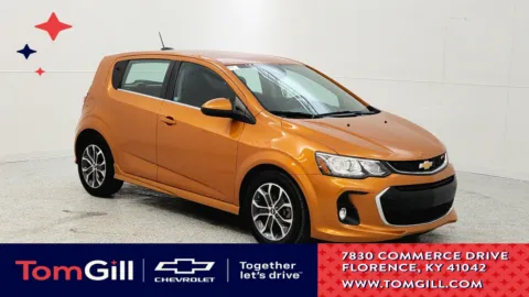 Orange 2017 Chevrolet Sonic LT for sale in Florence, KY