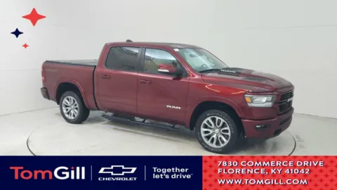 Red 2021 Ram 1500 Laramie for sale in Florence, KY