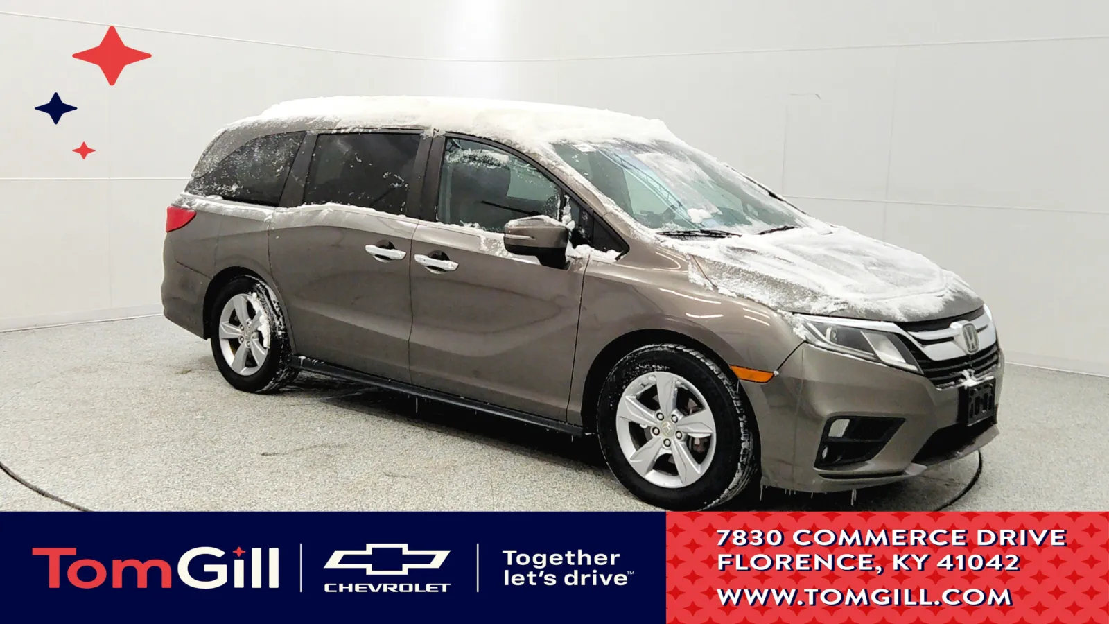 Gray 2019 Honda Odyssey EX-L for sale in Florence, KY