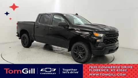 Black 2026 Chevrolet Silverado 1500 Custom Trail Boss for sale in Florence, KY