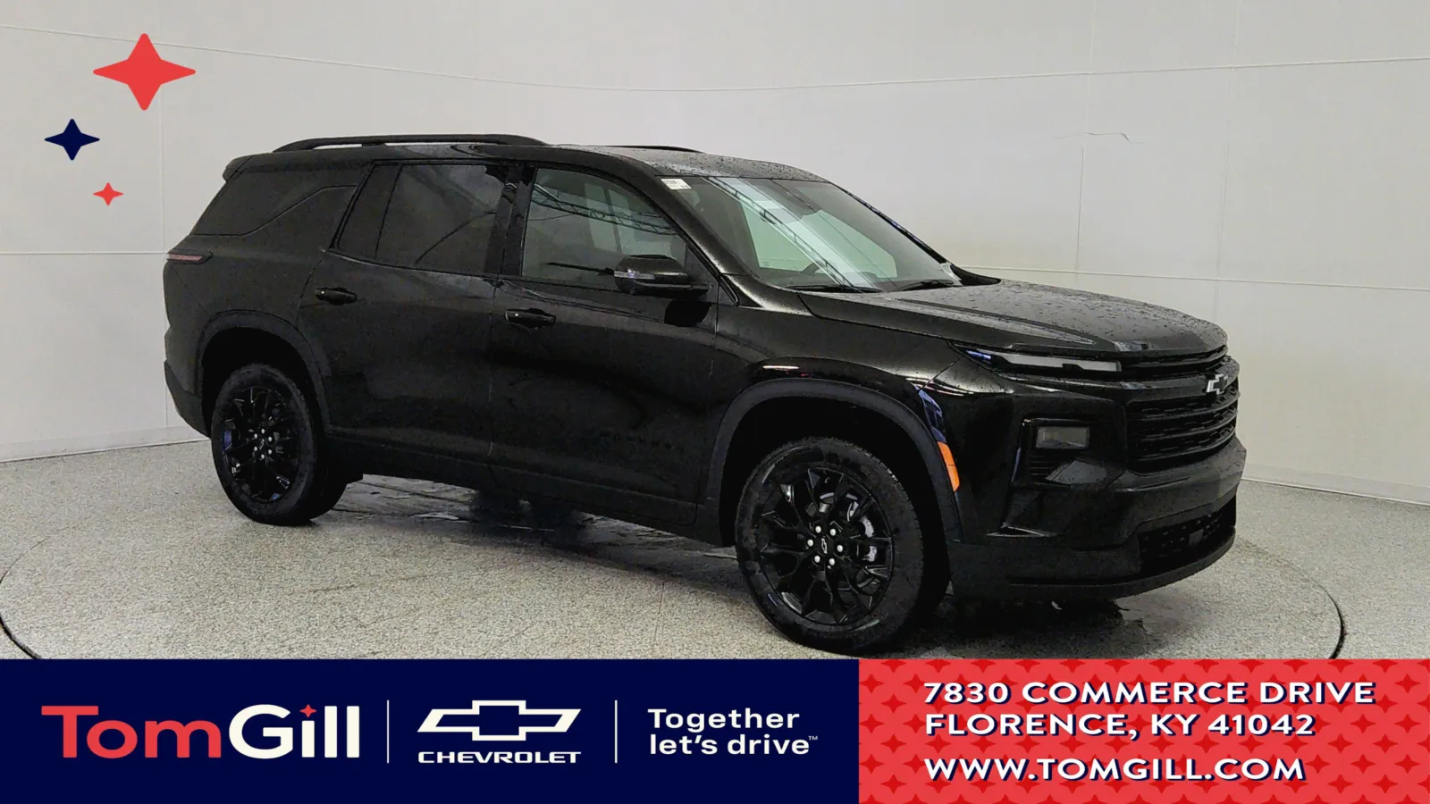 Black 2026 Chevrolet Traverse AWD LT for sale in Florence, KY
