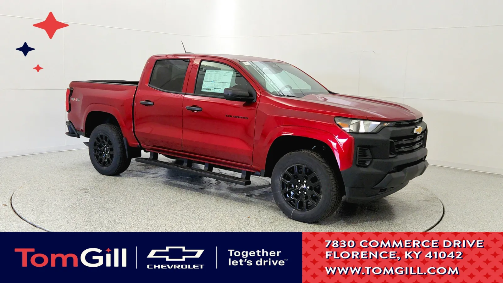 Red 2026 Chevrolet Colorado 4WD Work Truck for sale in Florence, KY
