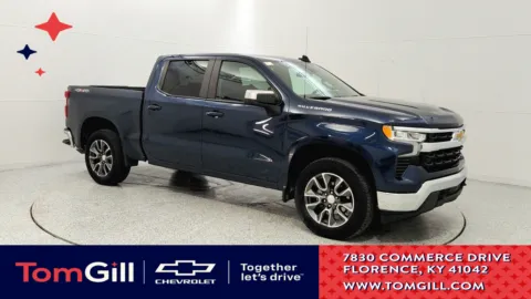 Blue 2022 Chevrolet Silverado 1500 LT for sale in Florence, KY