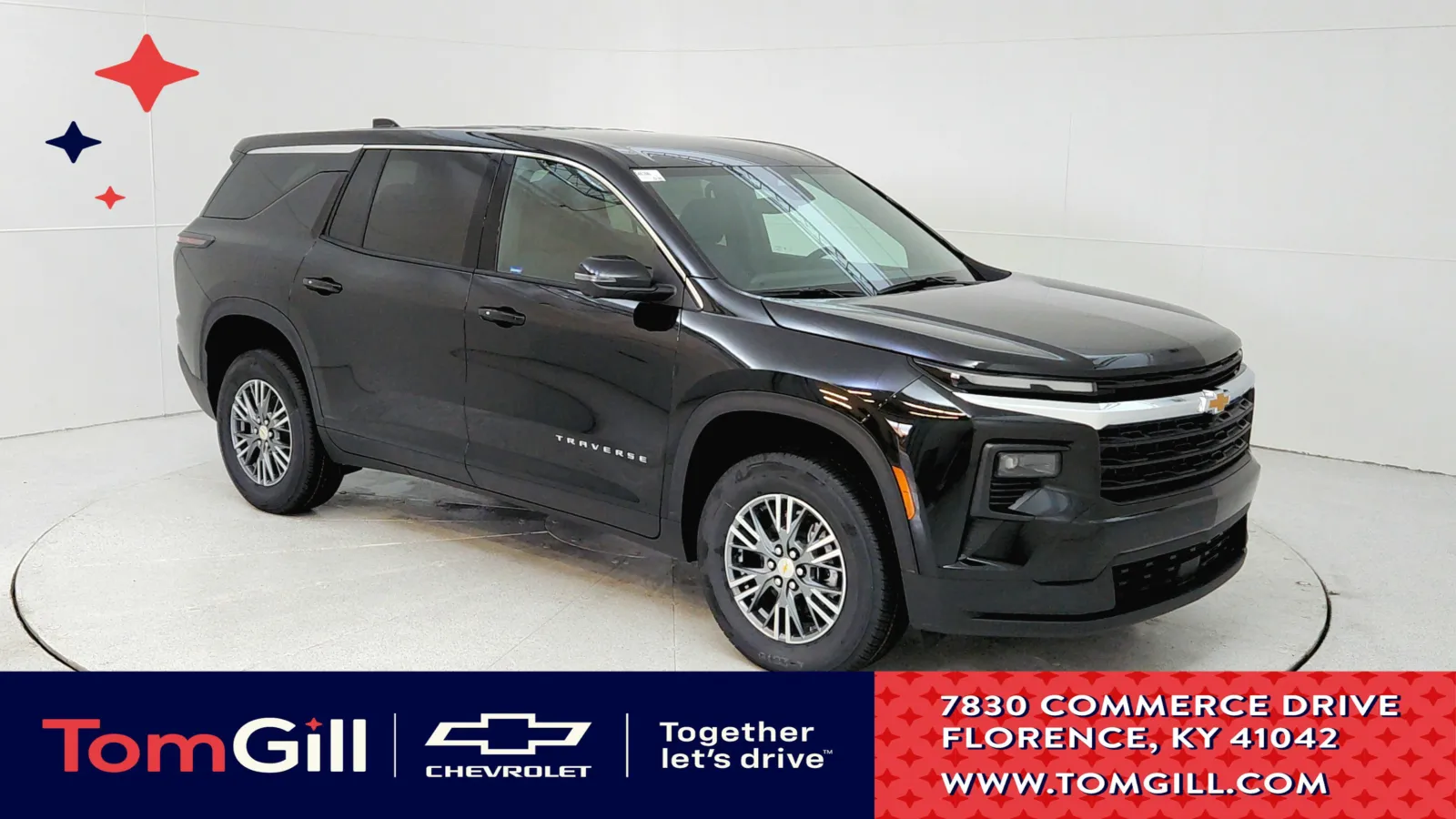 Black 2024 Chevrolet Traverse FWD LS for sale in Florence, KY