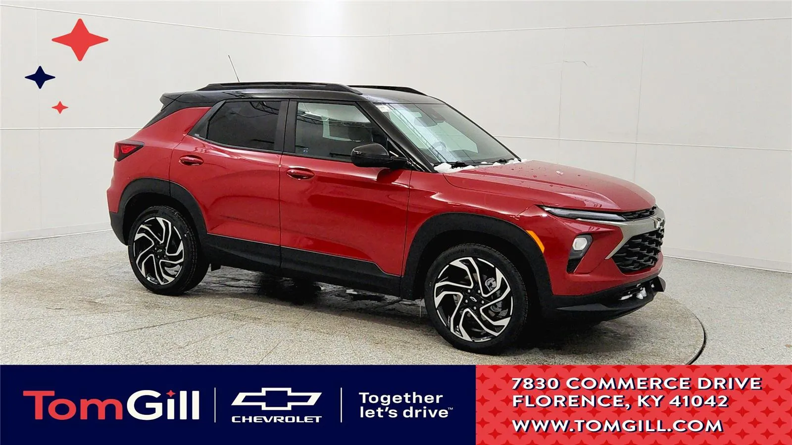 Red 2026 Chevrolet Trailblazer RS for sale in Florence, KY