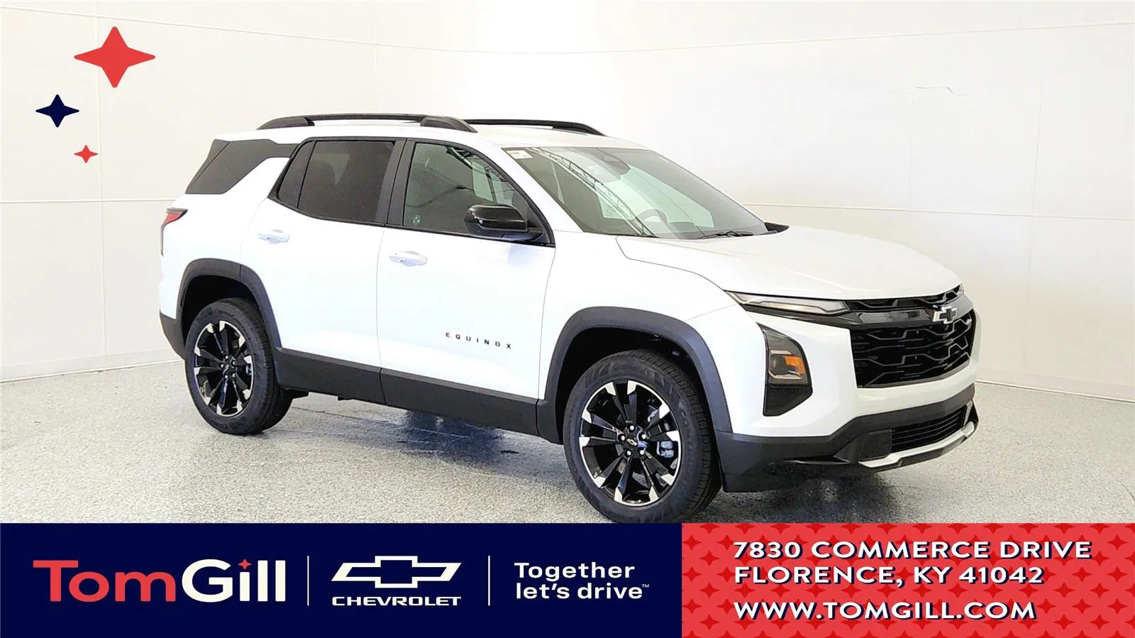 White 2026 Chevrolet Equinox AWD RS for sale in Florence, KY