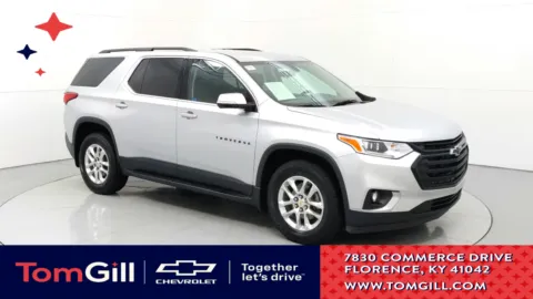 Silver 2019 Chevrolet Traverse LT Cloth for sale in Florence, KY